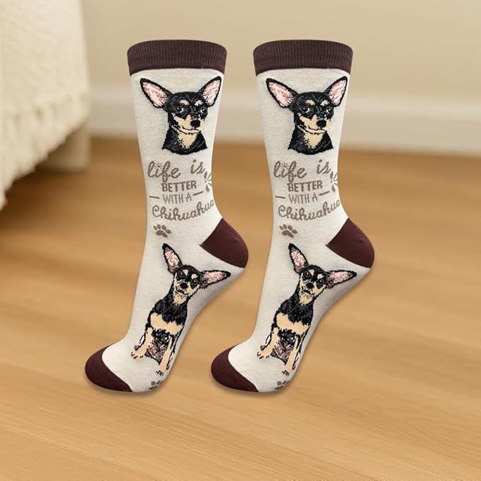 E&S Pets Pet Lover Socks - Dog & Cat Socks - Unisex Novelty Gifts