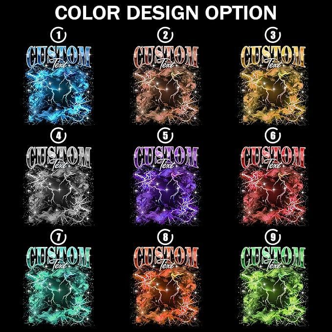 H-DEWALL Custom T Shirts Mineral Wash Tshirt Bootleg Rap Tee Customized Gifts for Boyfriend Birthday Shirts Tops for Women