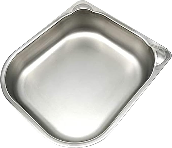 Cat Mate Stainless Steel Bowl Inserts (402) - Compatible with Cat Mate C100 and C200 Automatic Feeders, Suitable for Wet and Dry Food (Pack of 2)