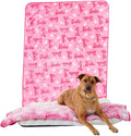 Franco Pet Barbie XL Oversized Super Soft Cozy Waterproof Sherpa-Backed Blanket Throw for Large Dogs, Couch/Bed/Car, 60x80 (Officially Licensed Product)