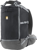 Ruffwear, Hitch Hiker Dog Backpack Carrier, Hands-Free Dog Carrier Backpack with Breathable Mesh, EVA Foam Padding, Durable Polyester, Lightweight Design for Small Dogs, Basalt Gray, X-Small