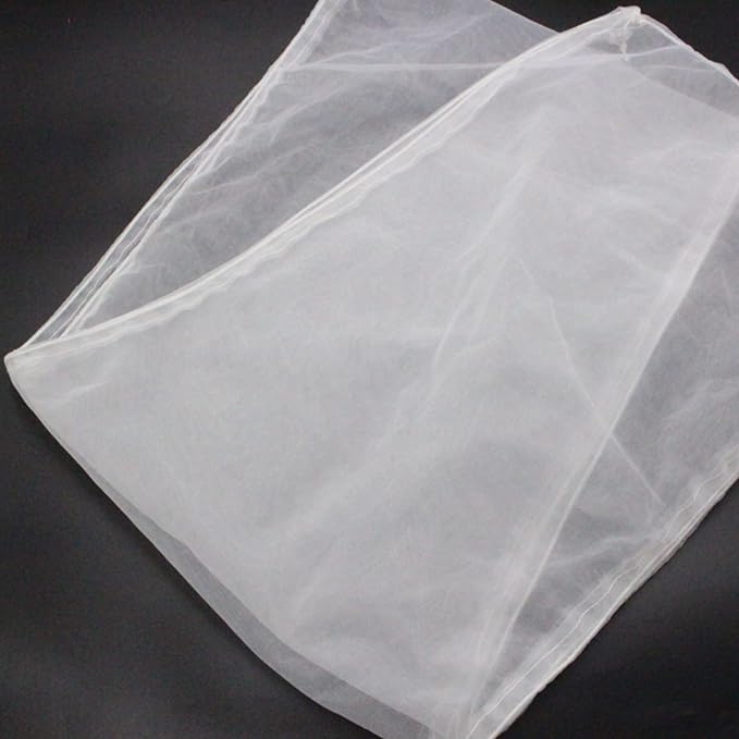 Bird Cage Seed Catcher, Large Airy Gauze Seeds Bird Cage Cover Guard Adjustable Bird Cage Cover Birdcage Seed Feather Catcher Universal Birdcage Parrot Bird Nylon Mesh Net Cover(L-118x16 in, White)