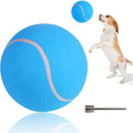 susu & wuwu Giant Tennis Ball for Dogs Yellow Big Tennis Ball for Dog Birthday Gift 9.5" Pet Toy Balls for Small/Medium/Large Dogs