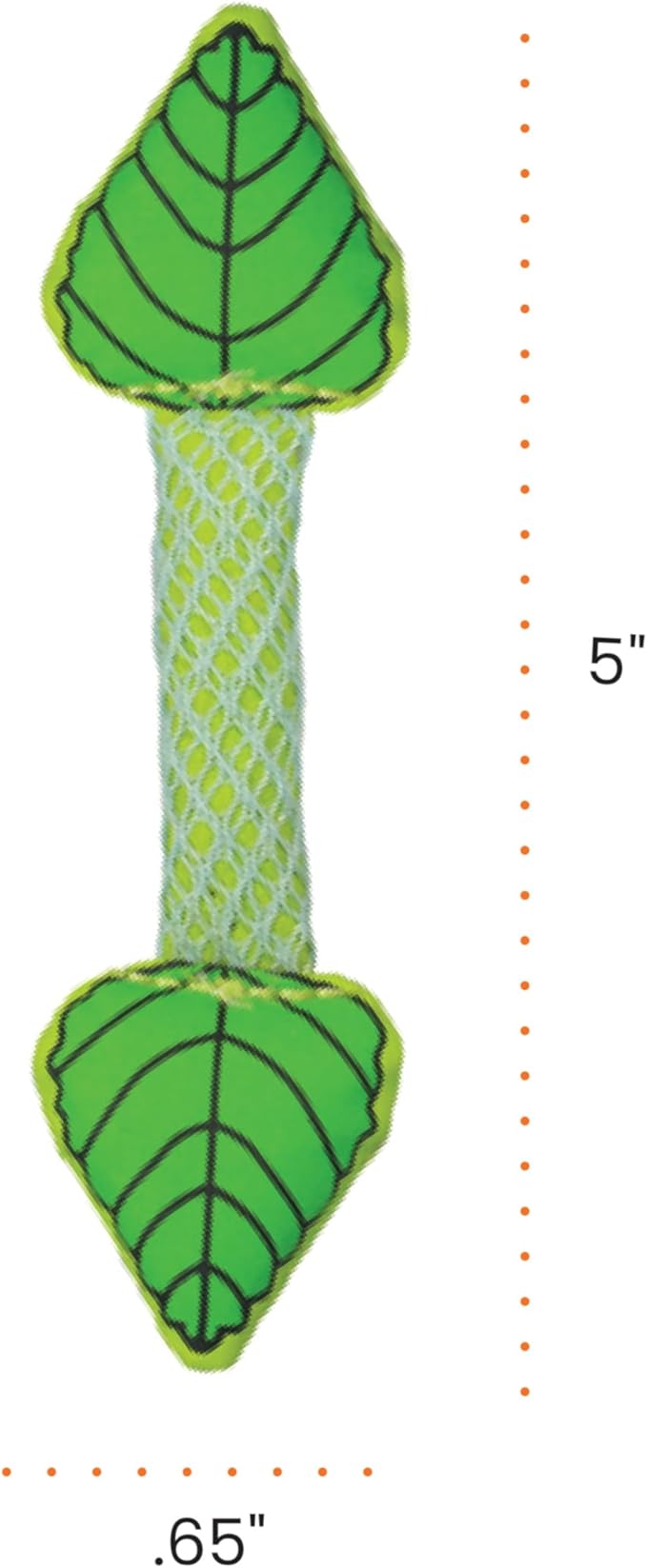 Catstages Fresh Breath Mint Stick Dental Cat Chew Toy with Catmint, Teeth Cleaning & Fresh Breath, Solo or Interactive Play, Green