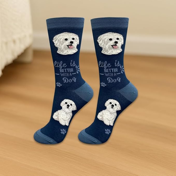 E&S Pets Pet Lover Socks - Dog & Cat Socks - Unisex Novelty Gifts