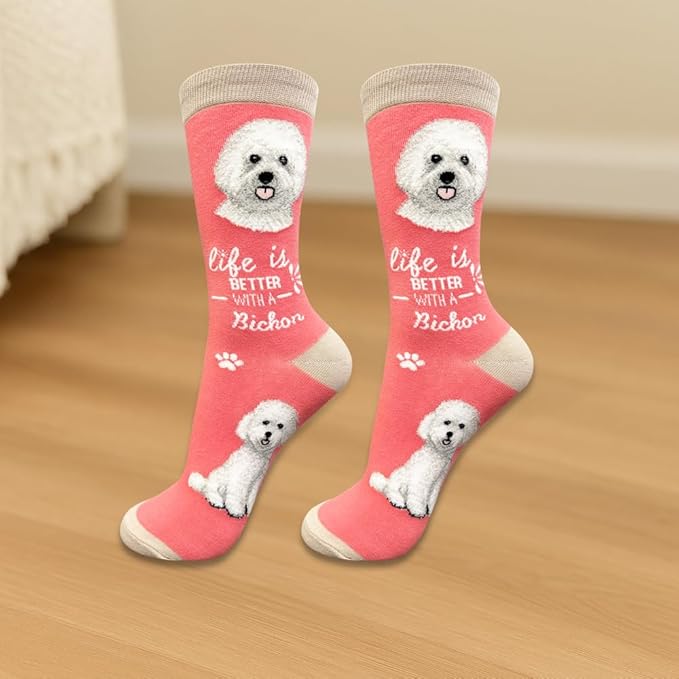 E&S Pets Pet Lover Socks - Dog & Cat Socks - Unisex Novelty Gifts