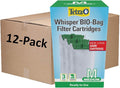 Tetra Whisper Bio-Bag Filter Cartridges for Aquariums, Medium Cartridge, Ready to Use, 3 Cartridges per Pack (Pack of 12), 36 Count