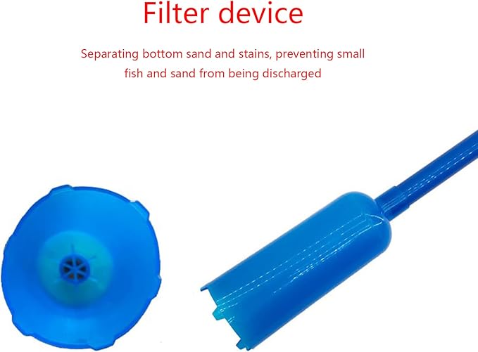 Aquarium Water Change Kit Fish for Tank Siphon Gravels Cleaner with Long Hose Water Changer Maintenance Tool for Small F Gravel Cleaner for Aquarium