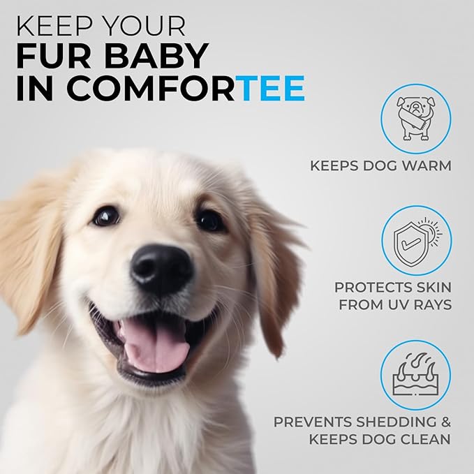 Apparelyn Custom Dog Shirt Design – Dog T-Shirt with Logo, Text or Image Print Custom Clothes for Dogs