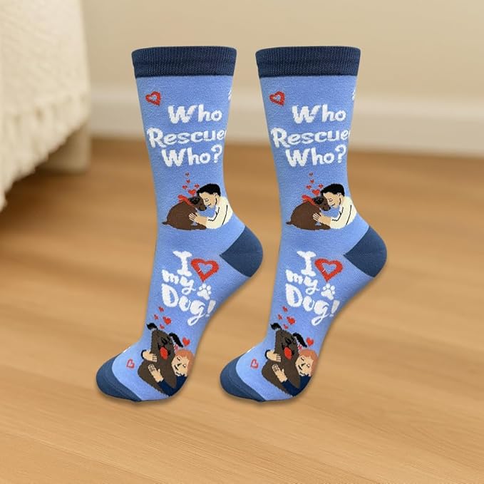 E&S Pets Pet Lover Socks - Dog & Cat Socks - Unisex Novelty Gifts