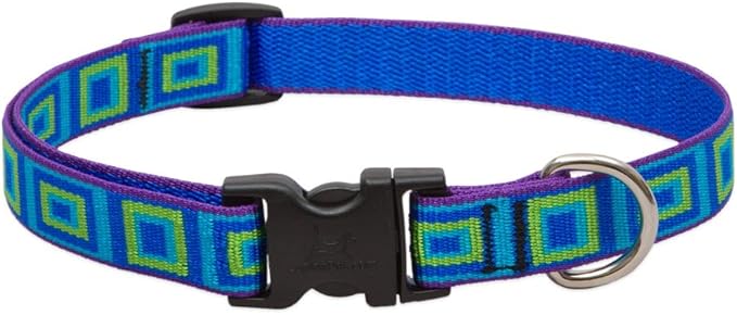 LupinePet Originals 3/4" Sea Glass 15-25" Adjustable Collar for Large Dogs