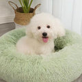 Nisrada Cat Beds for Indoor Cats,24 Inch Dog Bed for Small Melium Large Dogs, Washable-Round Pet Bed for Puppy and Kitten with Slip-Resistant Bottom