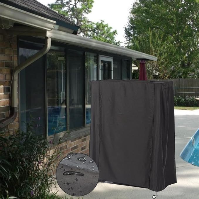 Extra Large Bird Cage Cover Breathable Waterproof Material Universal Black-Out Bird Parrot Cover Good Night Birdcage Cover Sleep Helper for Parrots Parakeets Budgies Macaw (34.5x25x47in)