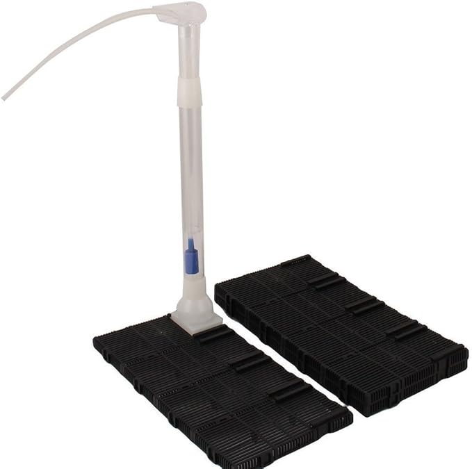 XMHF Aquarium Fish Tank Bottom Under Gravel Filter Board Plate Plastic 12-Pcs