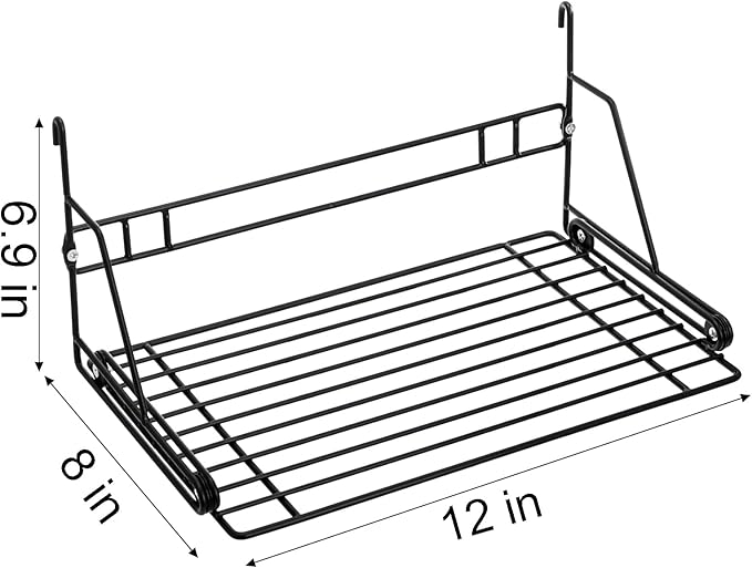 Okllen Bird Perch Stand, Bird Cage Platform Wire Patio Sundeck Playground for Parrots Cockatiels and Small Birds, 12" Lx8 W