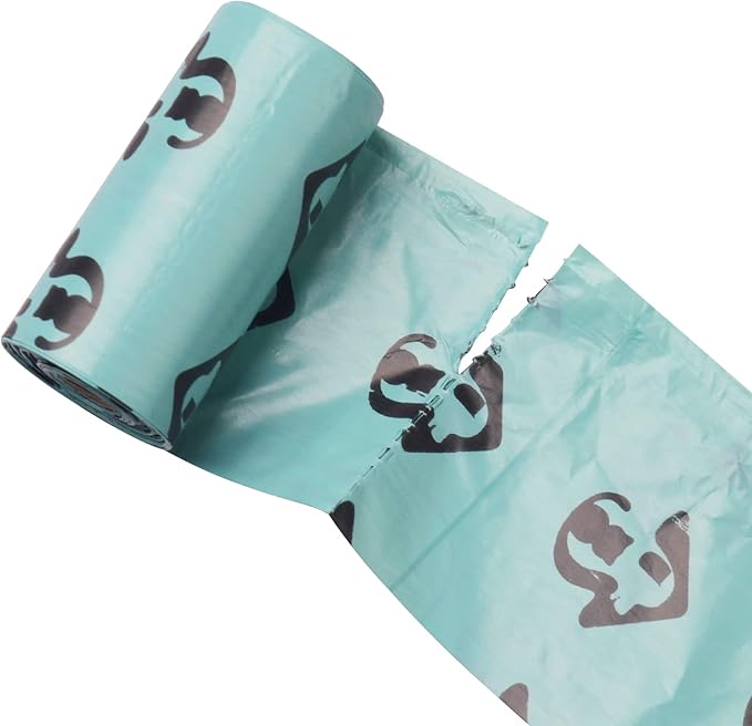 60 Count Cat Litter Waste Poop Bags Scented for Cat Litter Scoop, Cat Litter Clump & Poop Bags, Cat Litter Poop Clump, Super Thick, Durable, Easy Clean Up Litter Pan Bags for Pet Cats, Green