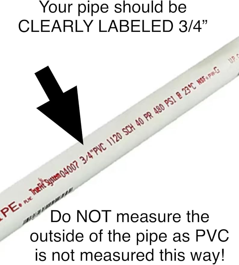 3/4" Jump Cups-Dog Agility Equipment-Set of Ten fits Factory Labeled 3/4" PVC Pipe. See Description Prior to Ordering
