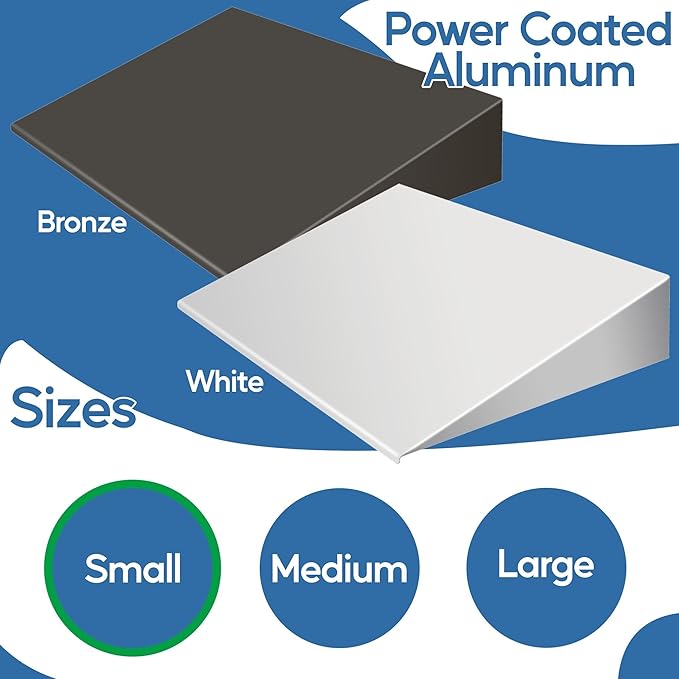 Plexidor Performance Pet Doors Universal Pet Door Awning - Door Canopy for Weather Protection, Spa, and Lawn Areas