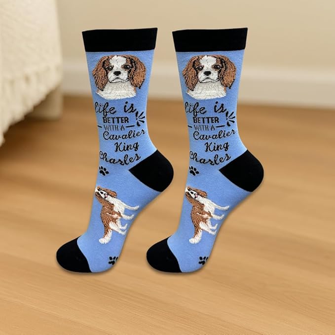 E&S Pets Pet Lover Socks - Dog & Cat Socks - Unisex Novelty Gifts