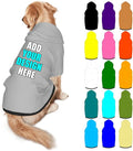 Custom Dog Clothes with Photo Name Logo Personalized Dog Sweaters for Small Medium Large Dogs Breathable Warm, Silver, XL