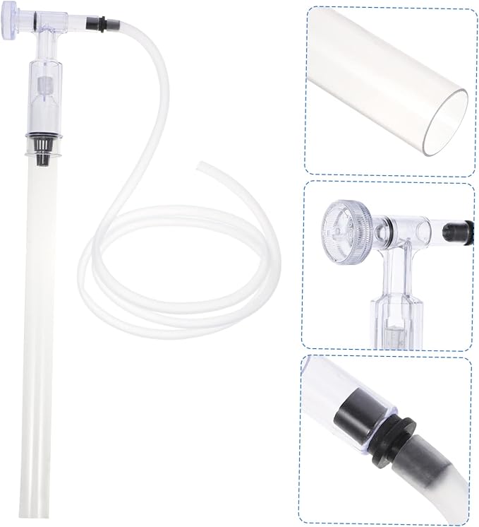 balacoo 2pcs Fish Tank Water Changer Aquarium Cleaning Tool for Change Safe Material Practical Maintenance Accessory for Fish Tanks and Aquariums