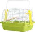 Bird Cage Birdcage Travel Portable Stand Cage Pet House with Carry Handle for Parrot Finches Cockatiel Small Animals Parakeet