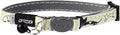 Rogz Glowcat Cat Collar with Safety Buckle Kitten/x-Small - Black