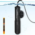 Orlushy 25W Small Submersible Aquarium Heater, Constant Temperature Betta Fish Tank Heater of 78℉for 1-6 Gallons Freshwater & Saltwater Tanks