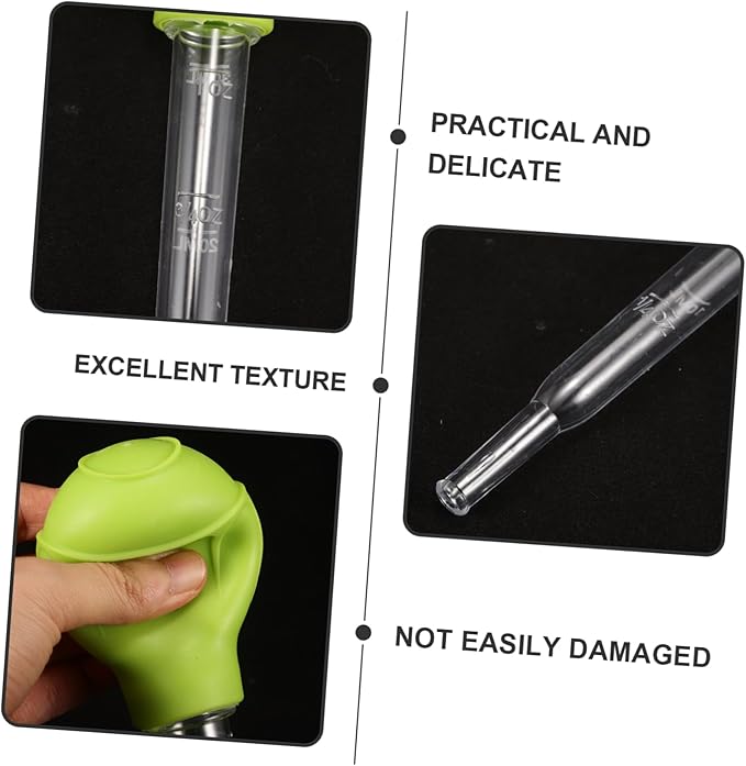 Happyyami 2pcs Manual Fish Tank Cleaner Gravel Adsorber Coral Feeder and Water Transfer Tool Compact Design for Easy Aquarium Maintenance and Waste Removal
