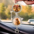 Custom Pet Photo Car Charm, Personalized Pet Memorial Rearview Charm, Paw Dangle Keepsake, Dog Cat Loss Gift, Personalized Car Photo Ornament, ereavement Sympathy Gifts for Loss of Loved Ones /1