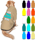 Custom Dog Clothes with Photo Name Logo Personalized Dog Sweaters for Small Medium Large Dogs Breathable Warm, Tan, XXL