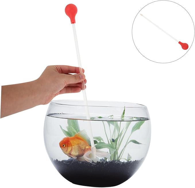 Veemoon Aquarium Excreta Cleaner Coral Feeding Tool for Fish Tanks Soft Design for Gentle Coral Feeding and Waste Removal Safe and Materials for Aquatic Use
