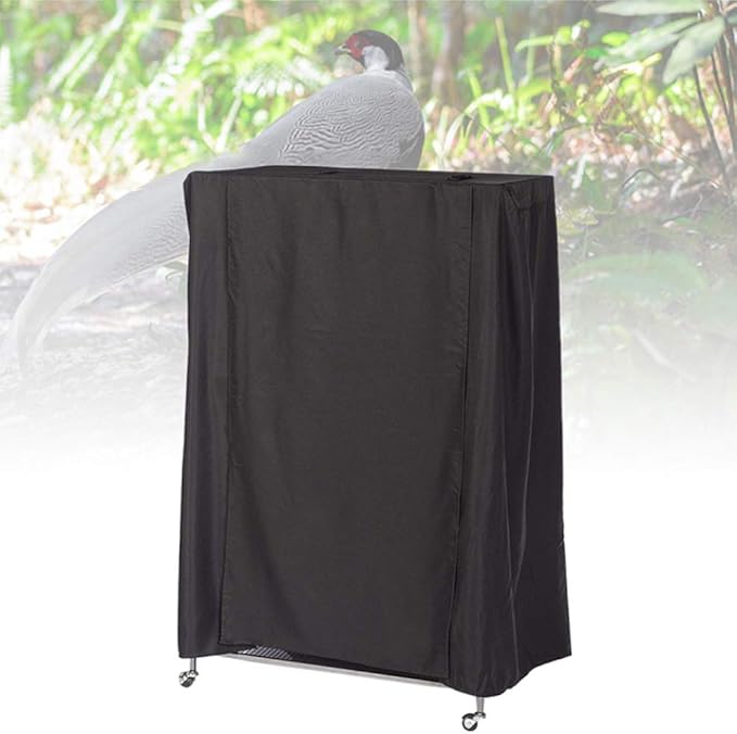 Bird Parrot Cage Cover Waterproof Extra Large Good Night Parrot Birdcage Covers for Parakeets Budgies Macaw Square Cages (L: 41x27x48in/ 104x69x122cm)