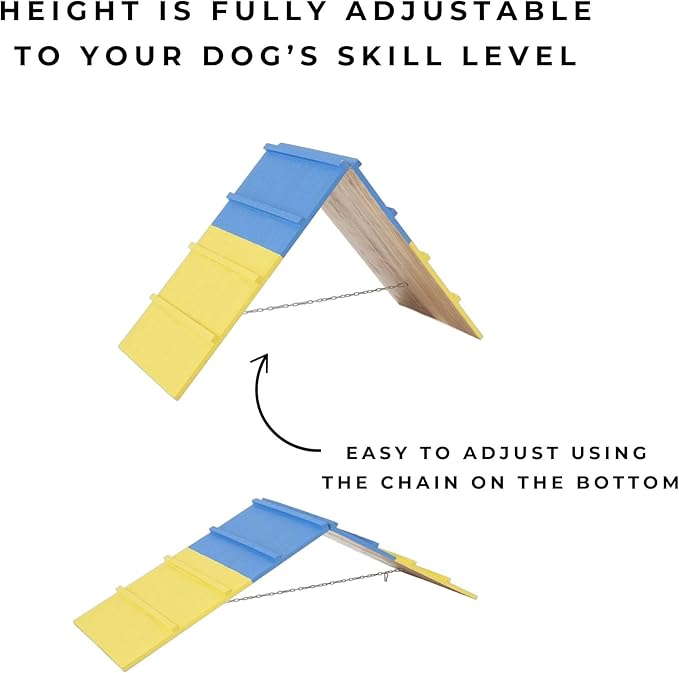 Better Sporting Dogs Agility A-Frame | Dog Agility Equipment | Dog Agility Course Equipment