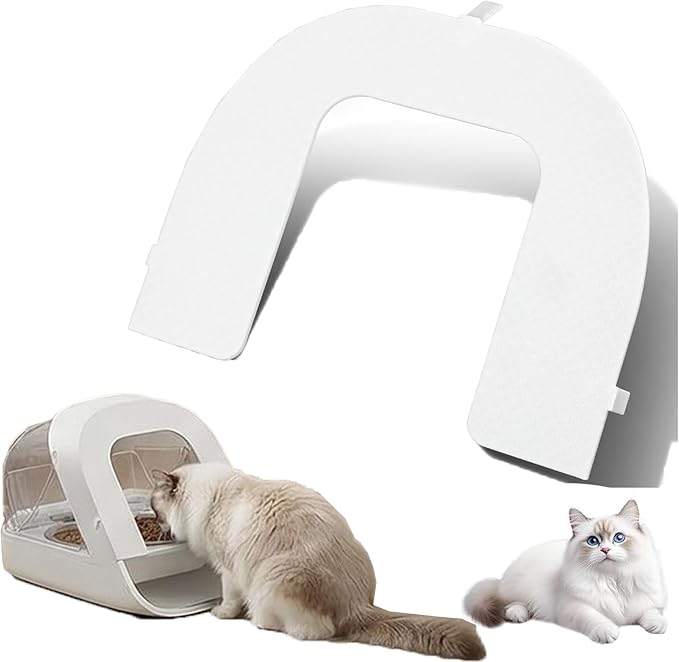Front Cover Compatible with SureFeed Microchip Pet Feeder – Anti-Theft Barrier for Cats, Small Dogs, Stops Food Stealing, Easy Clip-On Design