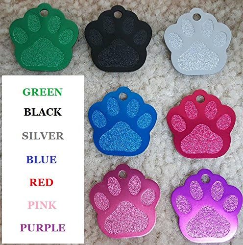 Dr. Fremont's Pet ID Tag Custom for Dog Cat Personalized | Many Shapes and Colors to Choose from | Made in USA | Strong Anodized Aluminum