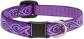 LupinePet Originals 1/2" Jelly Roll Cat Safety Collar, 8-12"
