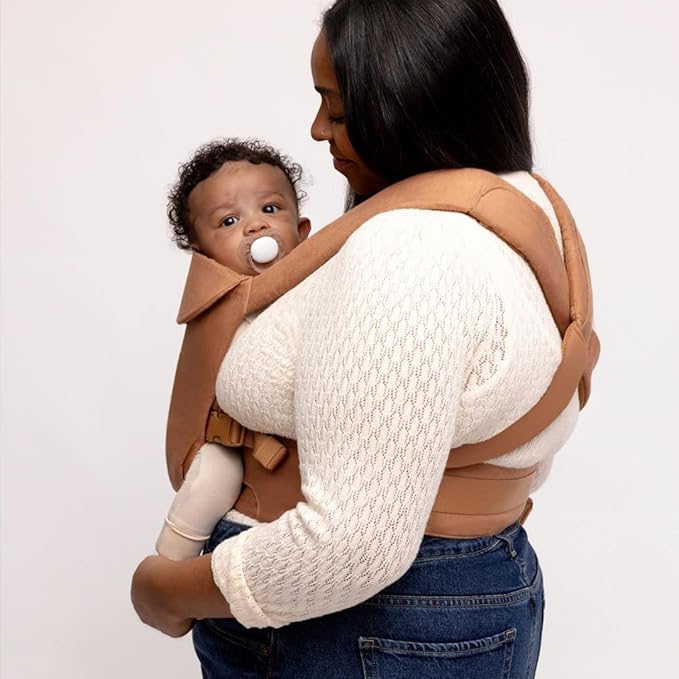 WildBird - Aerial Buckle Carrier - 2-24 Months - Large (L-4XL) Willow - Front or Back Carry - Cross Straps, Lumbar Support, Headrest - Hip Healthy - Baby Carrier - Baby Essentials - New Mom Gifts