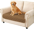 Ameritex Waterproof Pet Bed Cover Anti-Slip Dog Bed Blanket for Sofa and Furniture Waterproof New Pattern Design (Camel, 30x53 Inch (Pack of 1))