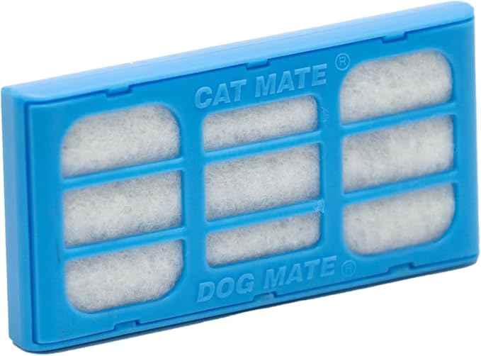 Cat Mate Genuine Filter Cartridges (389) - Suitable for All Cat and Dog Mate Drinking Water Fountains (Pack of 6)