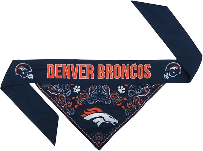 Littlearth NFL Denver Broncos Pet Bandana