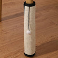 Cat Scratcher Mat with Interactive Mouse Toy, Cat Scratching Post Natural Sisal Table Leg Scratch Wrap Cat Grinding Claws Scratching Post Replacement Flexible Installation
