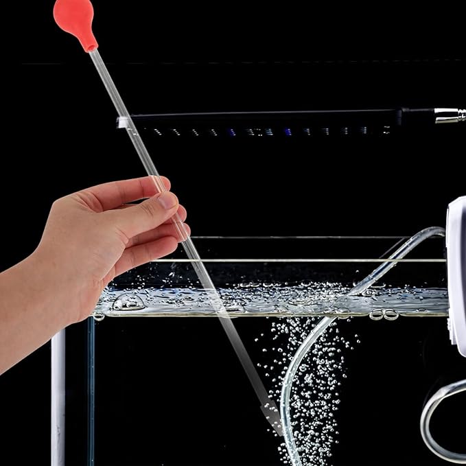 Coral Feeder with Soft Head Manual Cleaner for Fish Tank Aquarium Excreta Precise Tool for Coral and Water Plants
