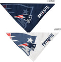 Littlearth Unisex-Adult NFL New England Patriots Home and Away Pet Bandana Set, Team Color, Medium