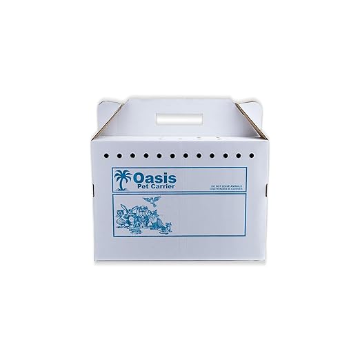 Disposable Cardboard Pet Carrier 12/Case | Sturdy Corrugated Cardboard Carrier