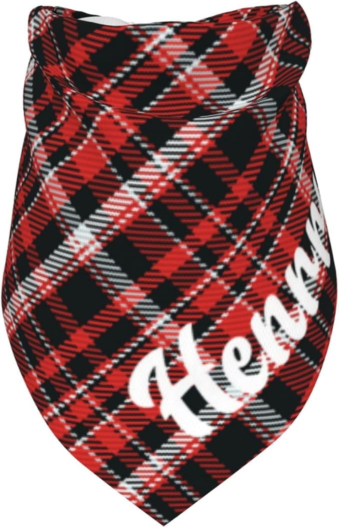 Custom Pet Scarf Personalized Dog Bandana with Name Personalized Add Your Text Bibs Triangle Head Scarfs Gift for Small Medium Large Dogs Cats Baby Puppy Pets Accessories