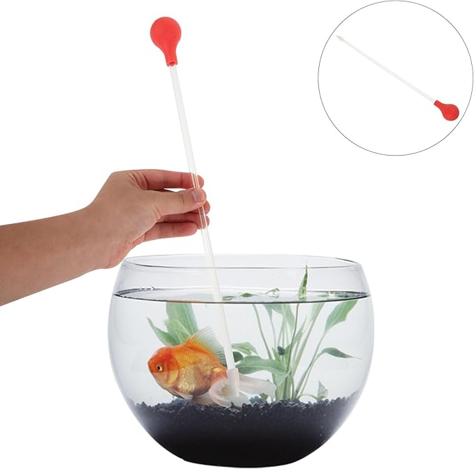 Coral Feeder with Soft Head Manual Cleaner for Fish Tank Aquarium Excreta Precise Tool for Coral and Water Plants