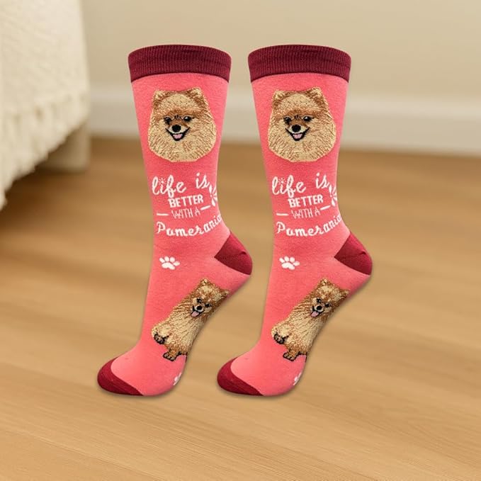 E&S Pets Pet Lover Socks - Dog & Cat Socks - Unisex Novelty Gifts