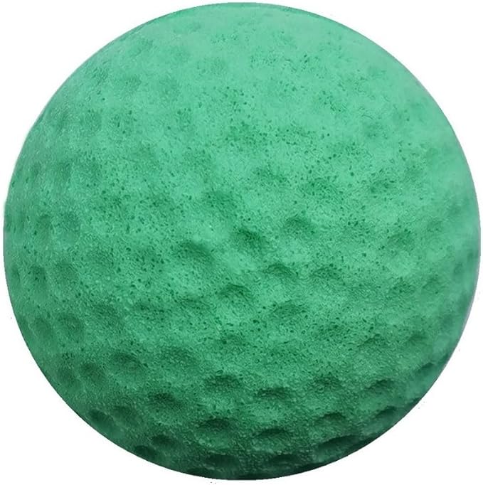 Cat Golf Balls for Indoor Kitten Toys - Interactive Sponge Foam Soccer Balls (Cyan)
