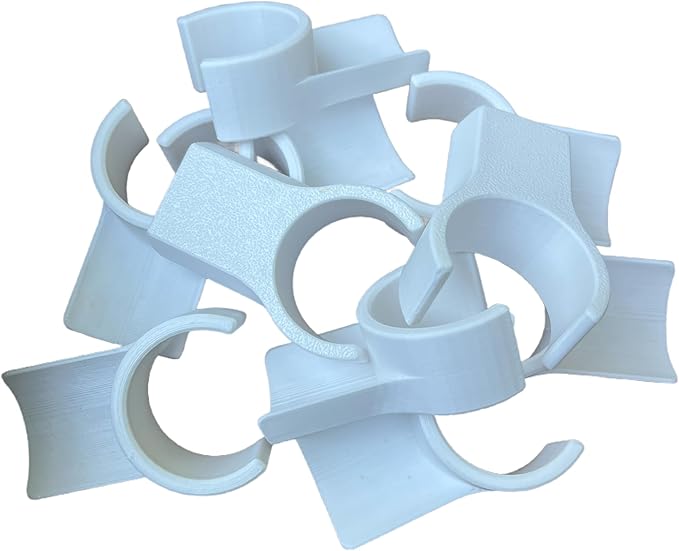 3/4" Jump Cups-Dog Agility Equipment-Set of Ten fits Factory Labeled 3/4" PVC Pipe. See Description Prior to Ordering